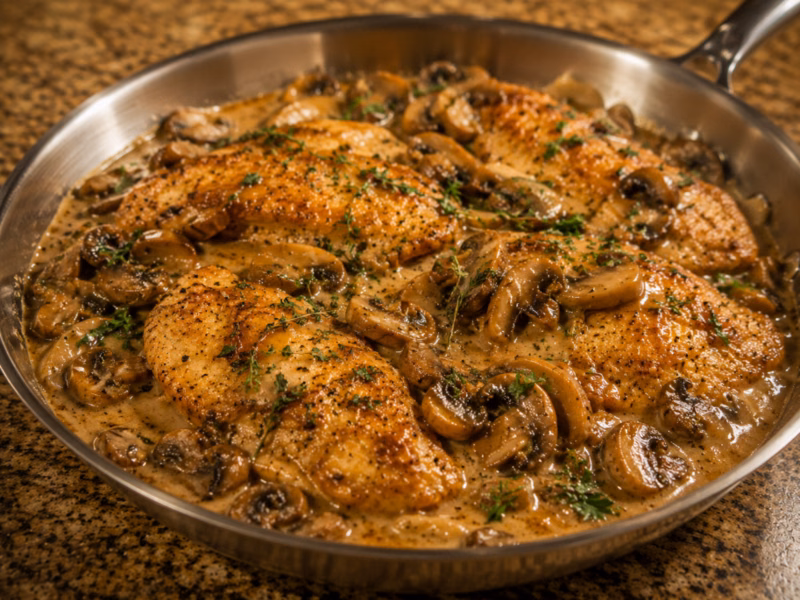 Chicken Marsala